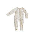 Load image into Gallery viewer, Butterfly | Ribbed Bamboo Zip Romper
