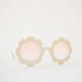 Load image into Gallery viewer, Sunshine Studios - Kids Flower Sunglasses | Ivory
