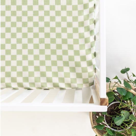Green Checker | Crib Sheet