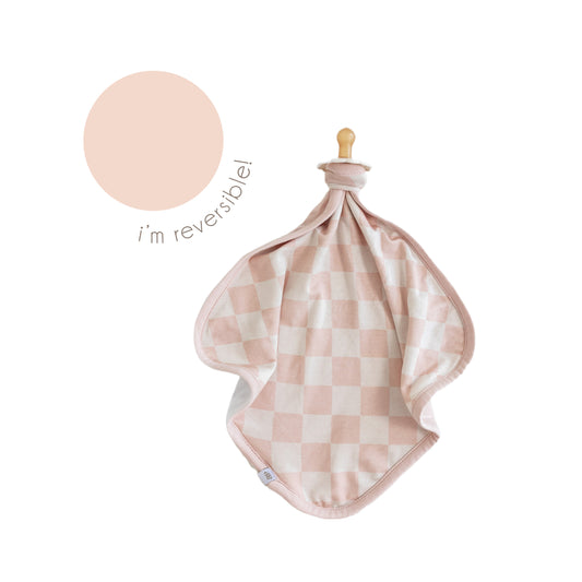 Pink Checker | Bamboo Lovey