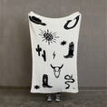 Load image into Gallery viewer, Lost on the Desert | Plush Blanket
