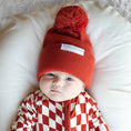 Load image into Gallery viewer, Candy Red Knit Beanie
