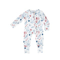 Load image into Gallery viewer, Vintage Americana | Bamboo Zip Romper
