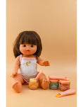 Load image into Gallery viewer, Tiny Tummies - Apple jelly food - Jar and spoon - Tiny Harlow
