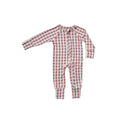 Load image into Gallery viewer, Berry Gingham | Bamboo Zip Romper
