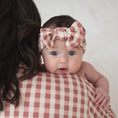 Load image into Gallery viewer, Berry Gingham | Head Wrap
