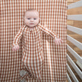 Load image into Gallery viewer, Chocolate Gingham | Bamboo Knotted Gown
