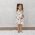 Load image into Gallery viewer, Gingerbread | Girl's Button Down Dress
