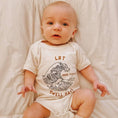 Load image into Gallery viewer, Little Rad Things - Dope Threads Swell Days Tee: 4T / Dark Beige Acid Wash

