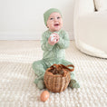 Load image into Gallery viewer, Sage Green Waffle | Beanie

