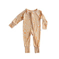 Load image into Gallery viewer, Groovy Lines | Bamboo Zip Romper
