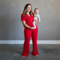 Load image into Gallery viewer, Vintage Americana | Bamboo Zip Romper
