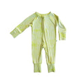 Load image into Gallery viewer, Sunny Lime | Bamboo Zip Romper
